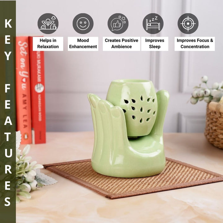 Hand Light Diffuser Hand Electric Diffuser - Light Green – Asian Aura