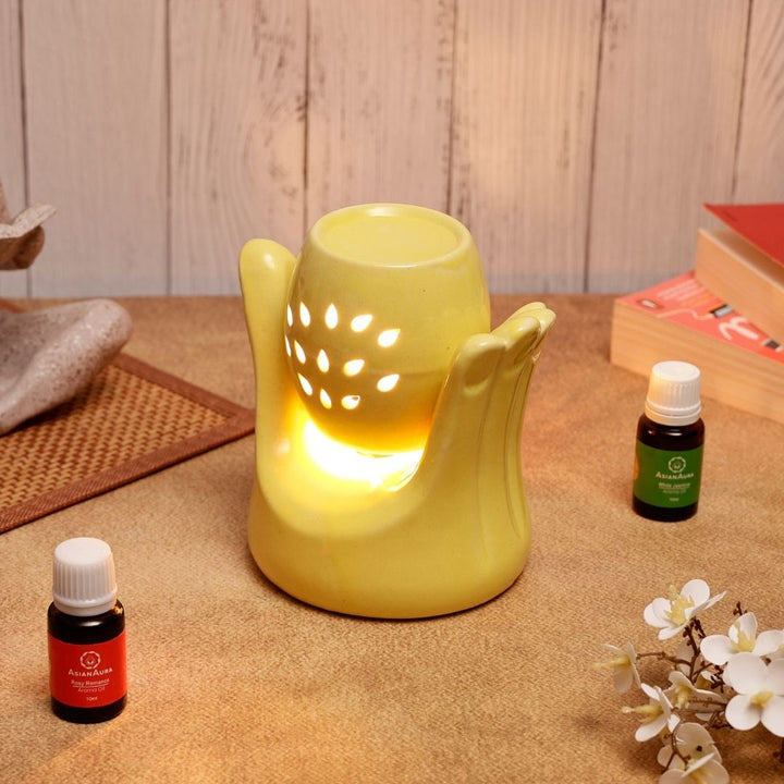 Hand Light Diffuser Hand Electric Diffuser - Yellow – Asian Aura