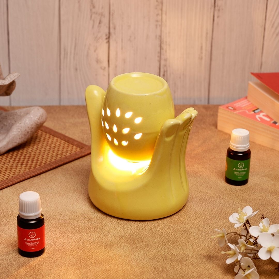 Hand Electric Diffuser - Yellow
