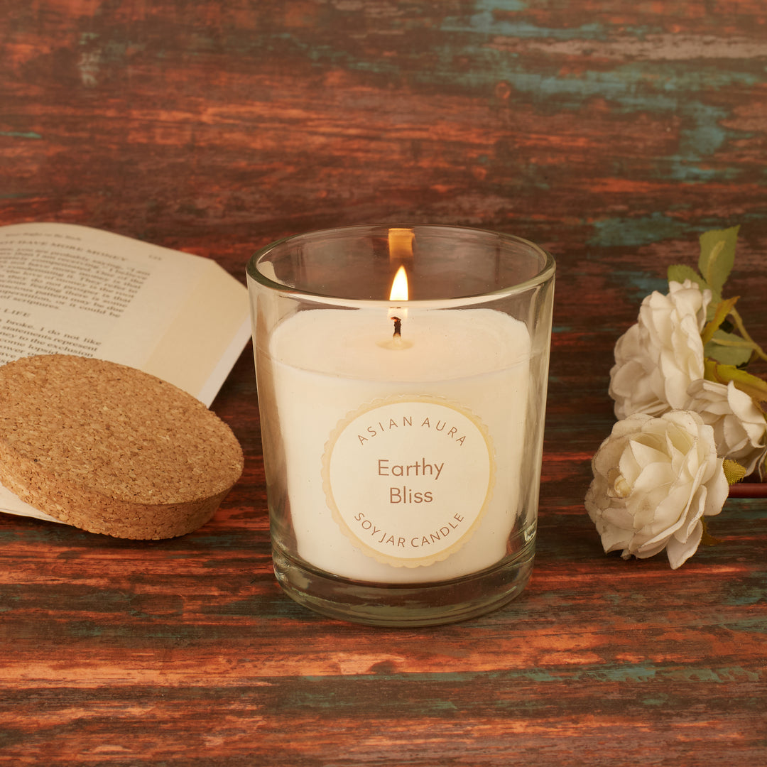 Earthly Bliss Glass Jar Candle