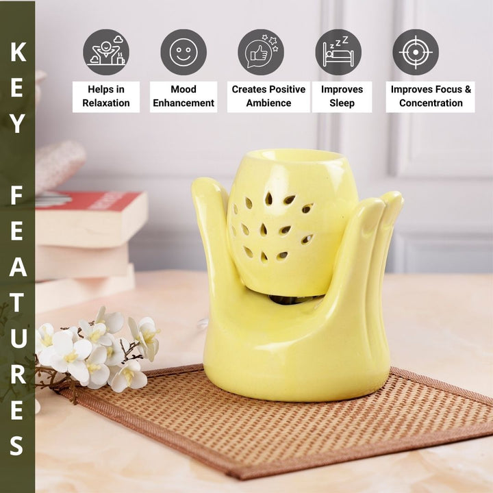 Hand Electric Diffuser - Yellow