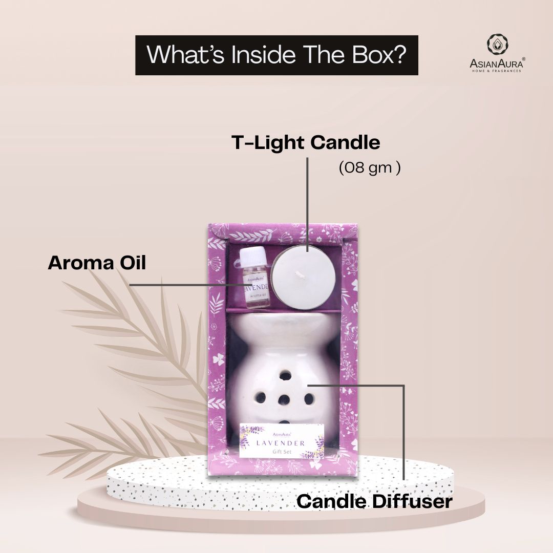 Aroma Diffuser Giftset | Lavender Fragrance