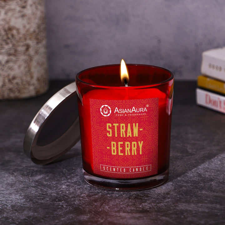 Scented Jar Candle - Strawberry