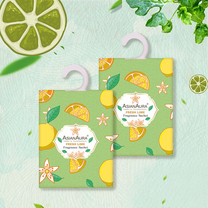 Fresh Lime Fragrance Sachet - 15g