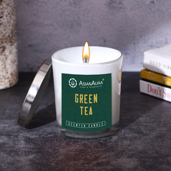 Scented Jar Candle - Green Tea