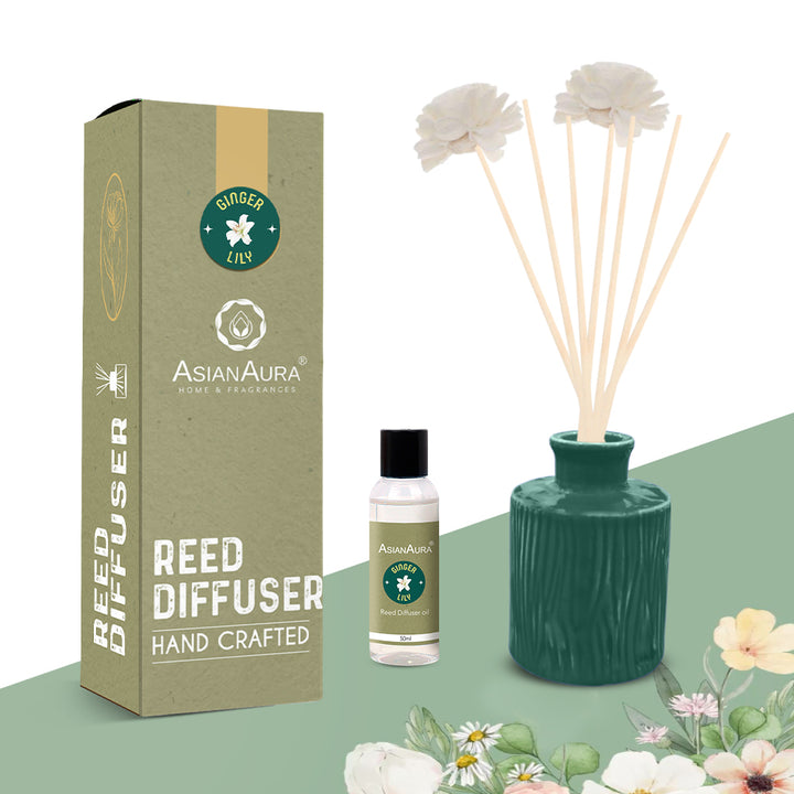 Handcrafted Reed Diffuser - Ginger Lily