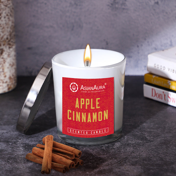 Scented Jar Candle - Apple Cinnamon