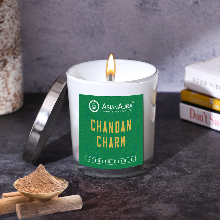 Scented Jar Candle - Chandan Charm