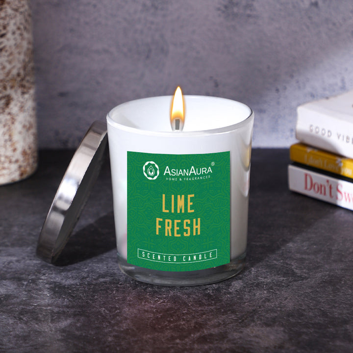 Scented Jar Candle - Lime Fresh