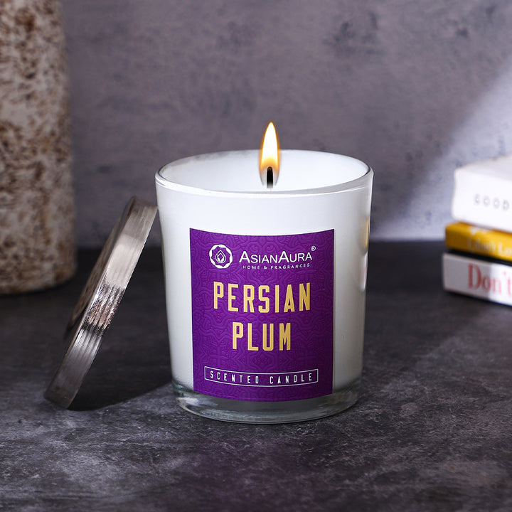 Scented Jar Candle - Persian Plum