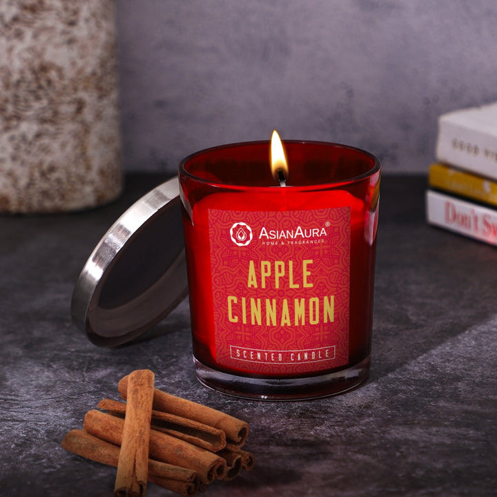 Scented Jar Candle - Apple cinnamon