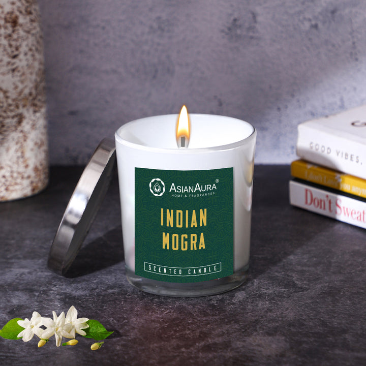 Scented Jar Candle - Indian Mogra