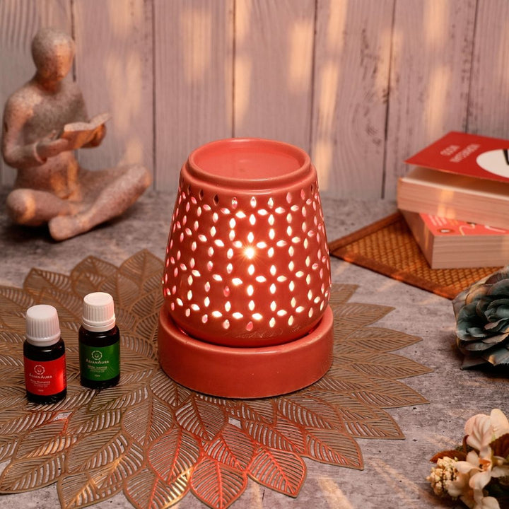 Tapered Cylindrical Shaped Electric Diffuser - Peach