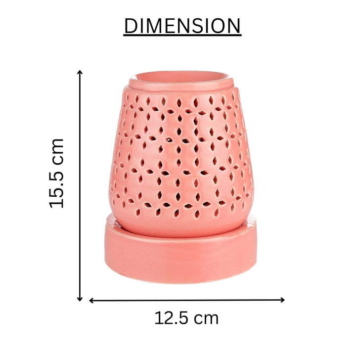 Tapered Cylindrical Shaped Electric Diffuser - Peach
