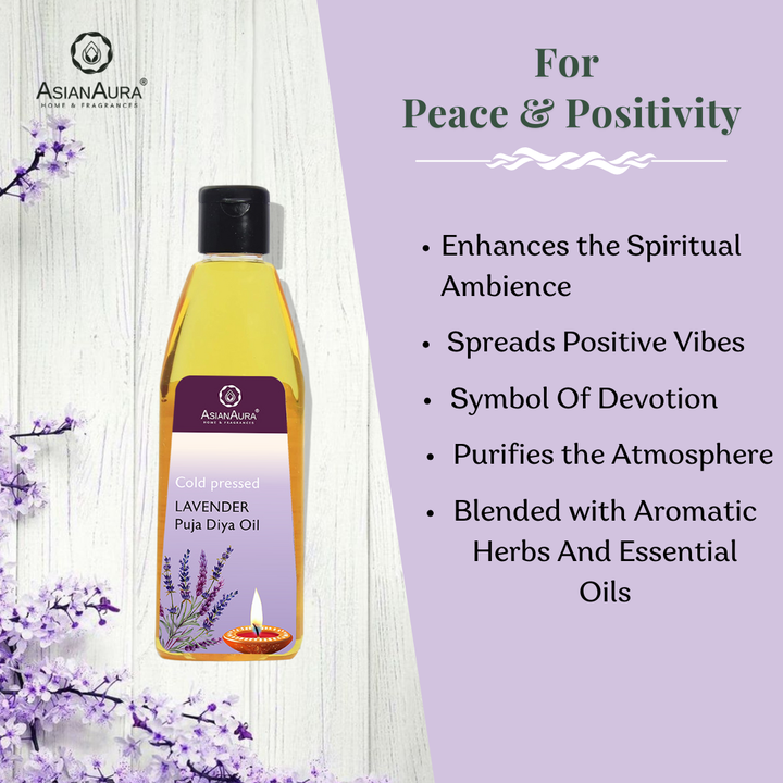 Lavender Scented Pooja Diya Oil