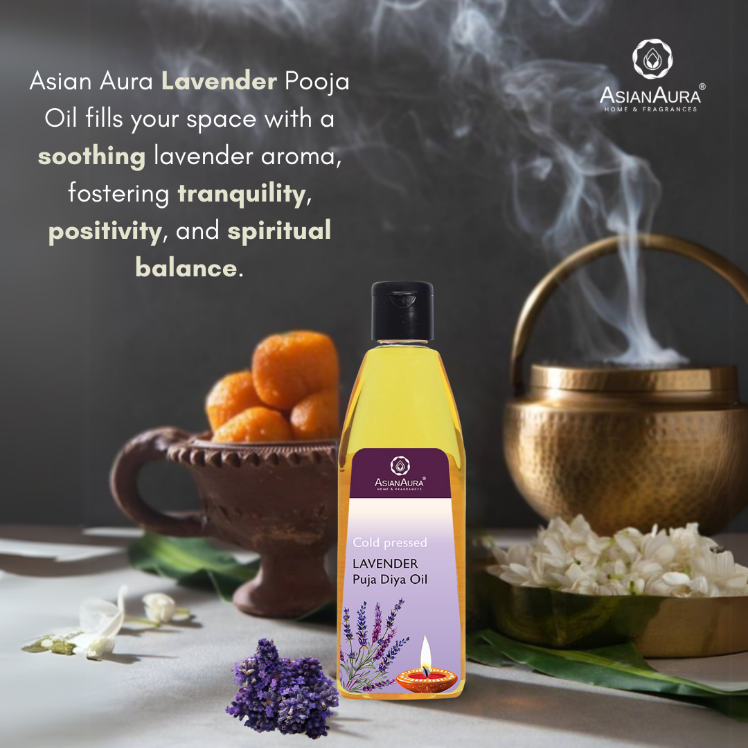 Lavender Scented Pooja Diya Oil