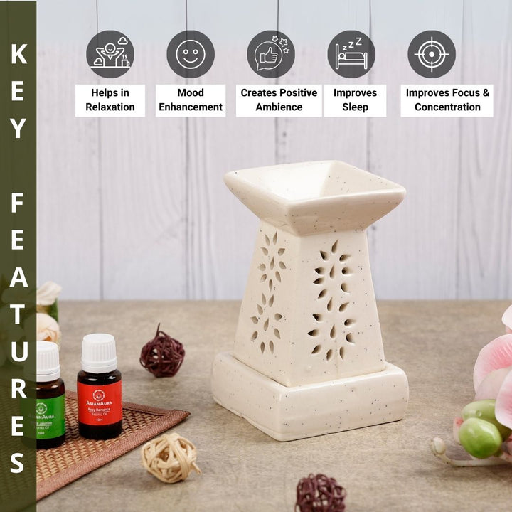 Plastic Pyramid Diffuser Flared Pyramid Electric Diffuser - White – Asian Aura