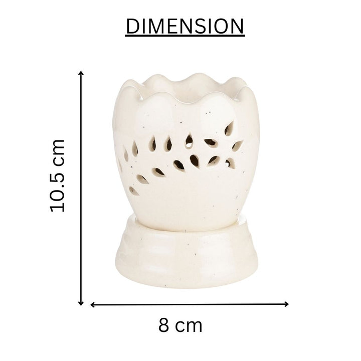 Tulip Aura Electric Diffuser - White