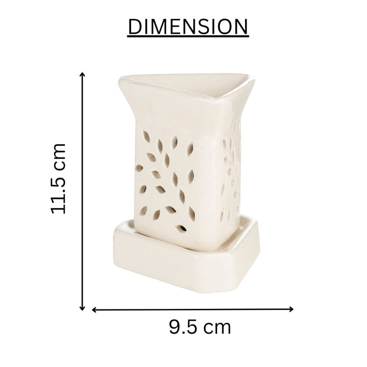 Triangular Prism Electric Diffuser - White