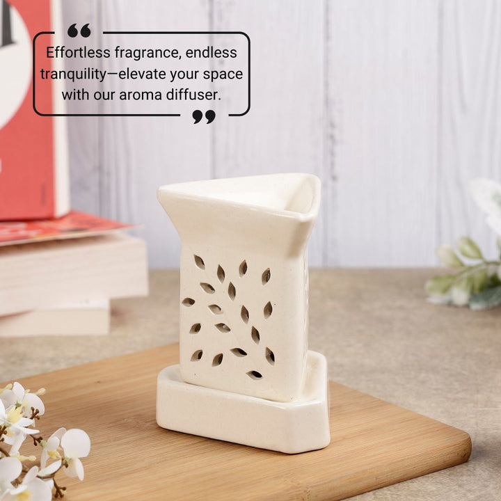Triangular Prism Electric Diffuser - White