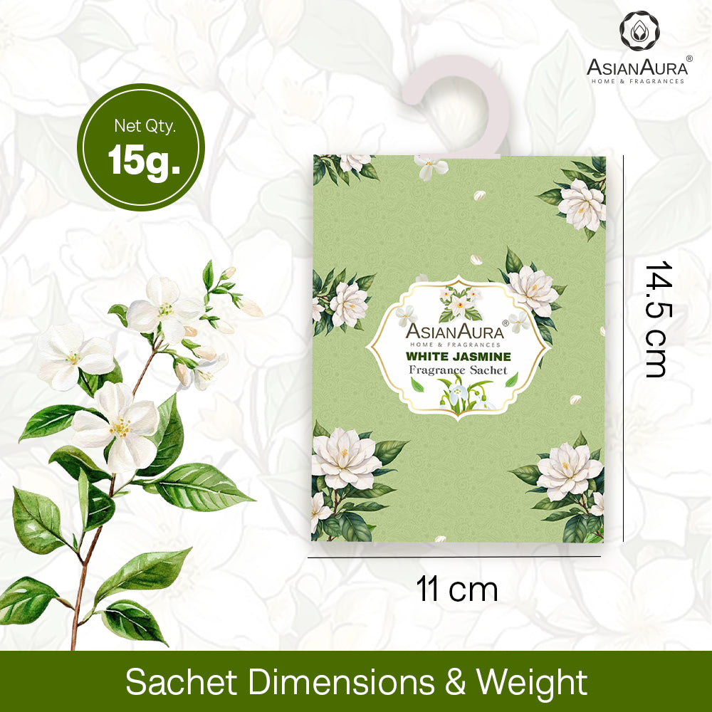 White Jasmine Fragrance Sachet - 15g