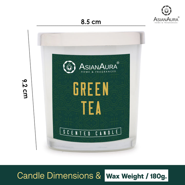 Scented Jar Candle - Green Tea