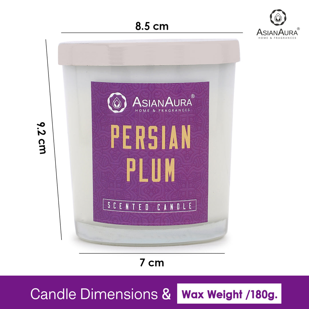 Scented Jar Candle - Persian Plum