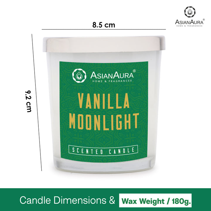 Scented Jar Candle - Vanilla Moonlight