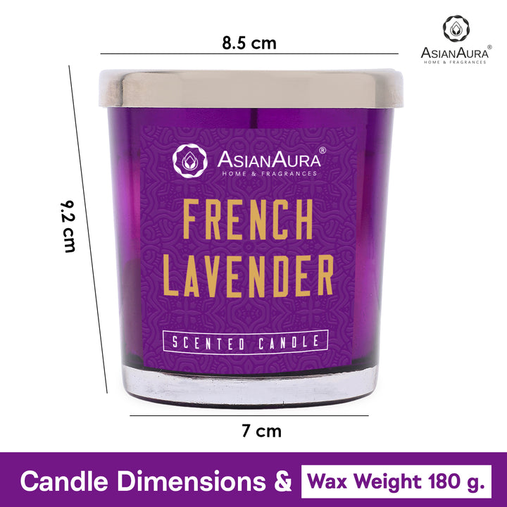 Scented Jar Candle - French Lavender