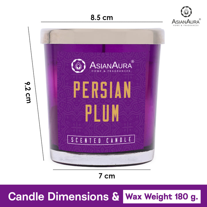 Scented Jar Candle - Persian Plum