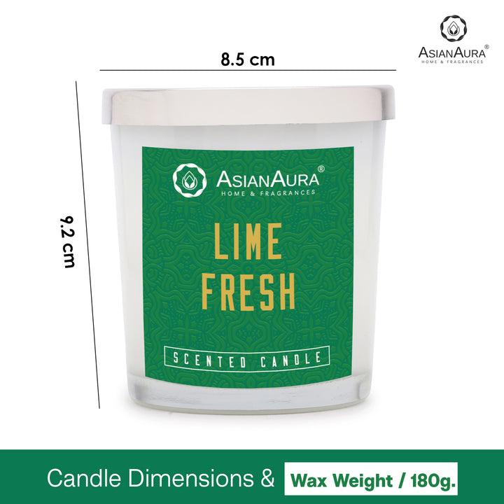 Scented Jar Candle - Lime Fresh