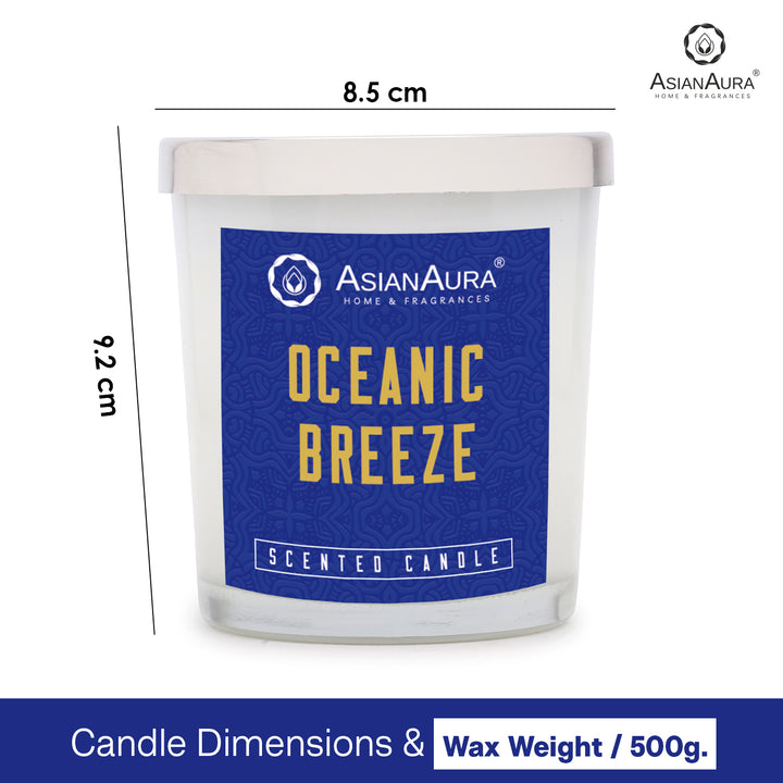 Scented Jar Candle - Oceanic Breeze