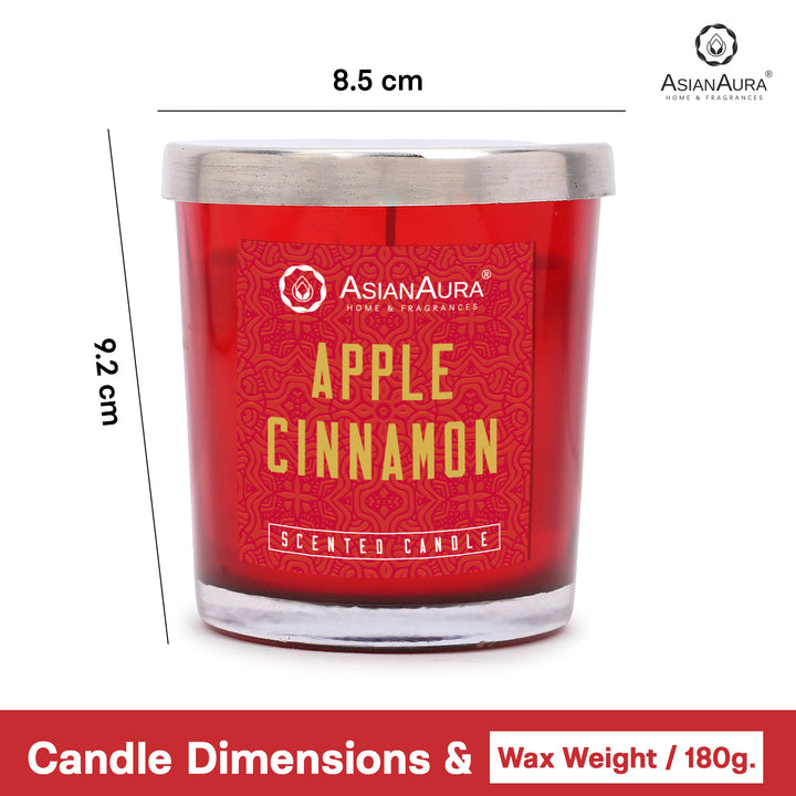 Scented Jar Candle - Apple cinnamon