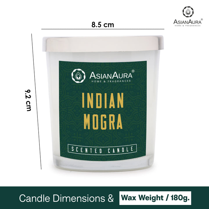 Scented Jar Candle - Indian Mogra
