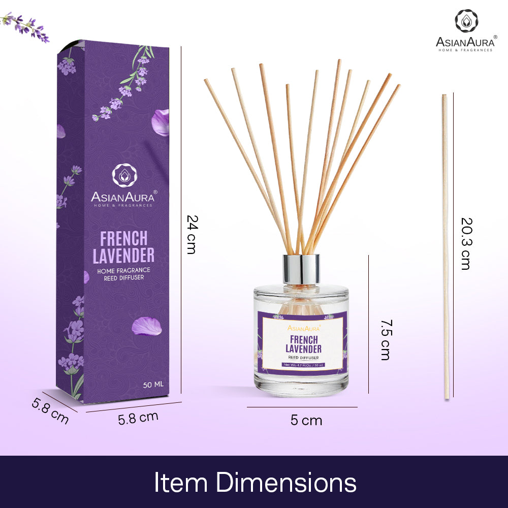 French Lavender Reed Diffuser - 50 ml