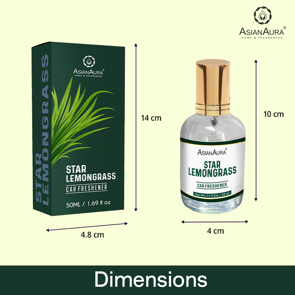 Star Lemongrass Car Freshener - 50 ml