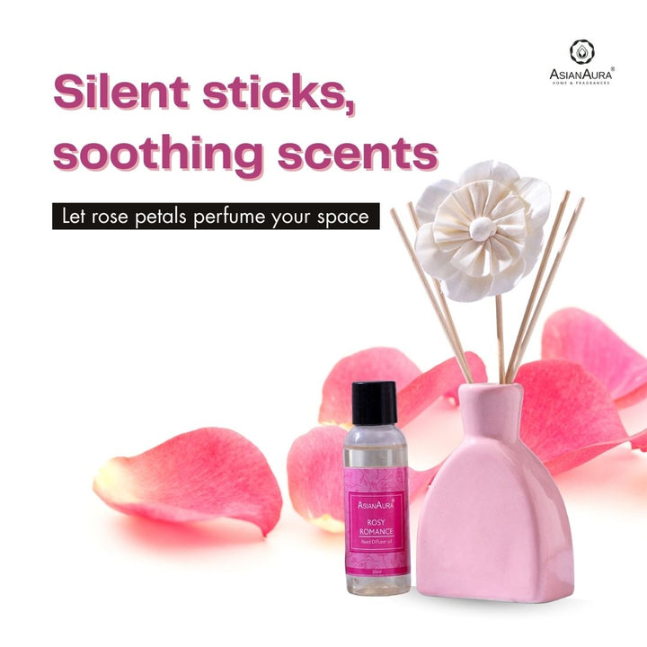 Reed Diffuser Giftset | Rose Fragrance