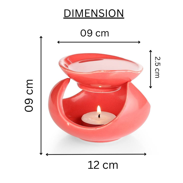 Shell Candle Diffuser - Red