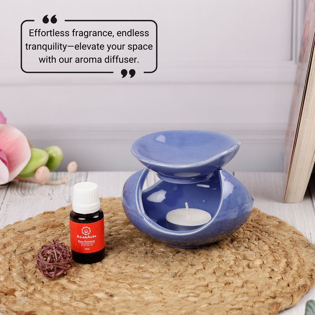 Shell Candle Diffuser - Purple