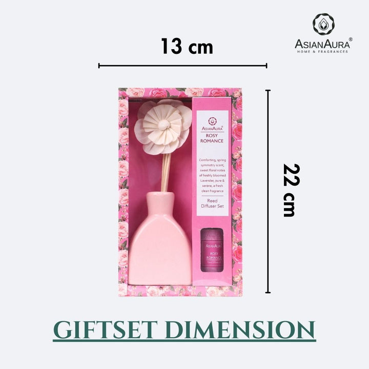 Reed Diffuser Giftset | Rose Fragrance