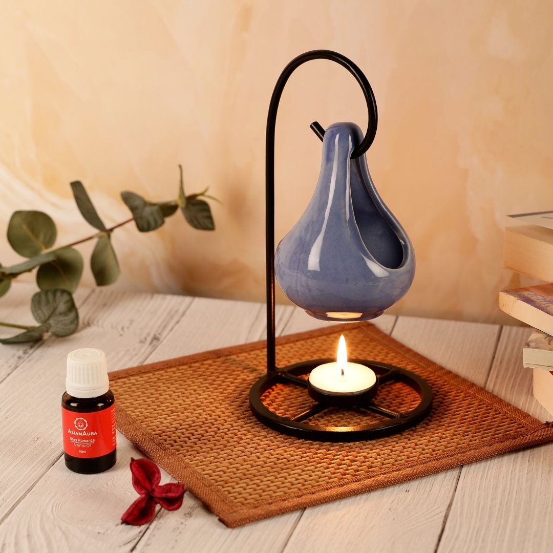 Hanging Aroma Candle Diffuser- Purple – Asian Aura