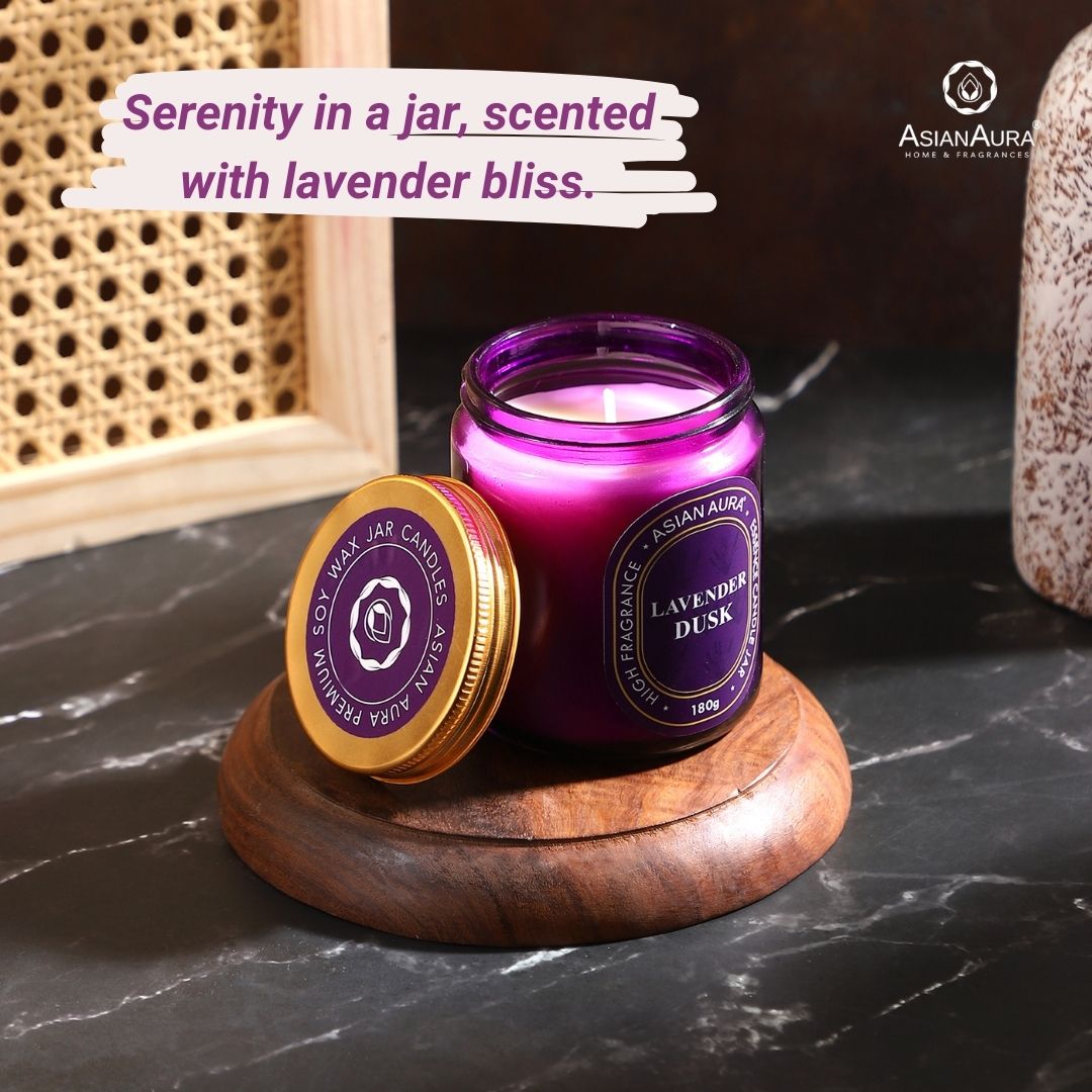 Screw Jar Candle - Lavender Dusk