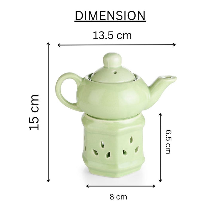 Light Green Kettle Candle Diffuser