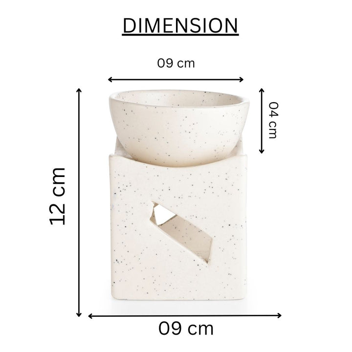 Lumo Square Candle Diffuser - White