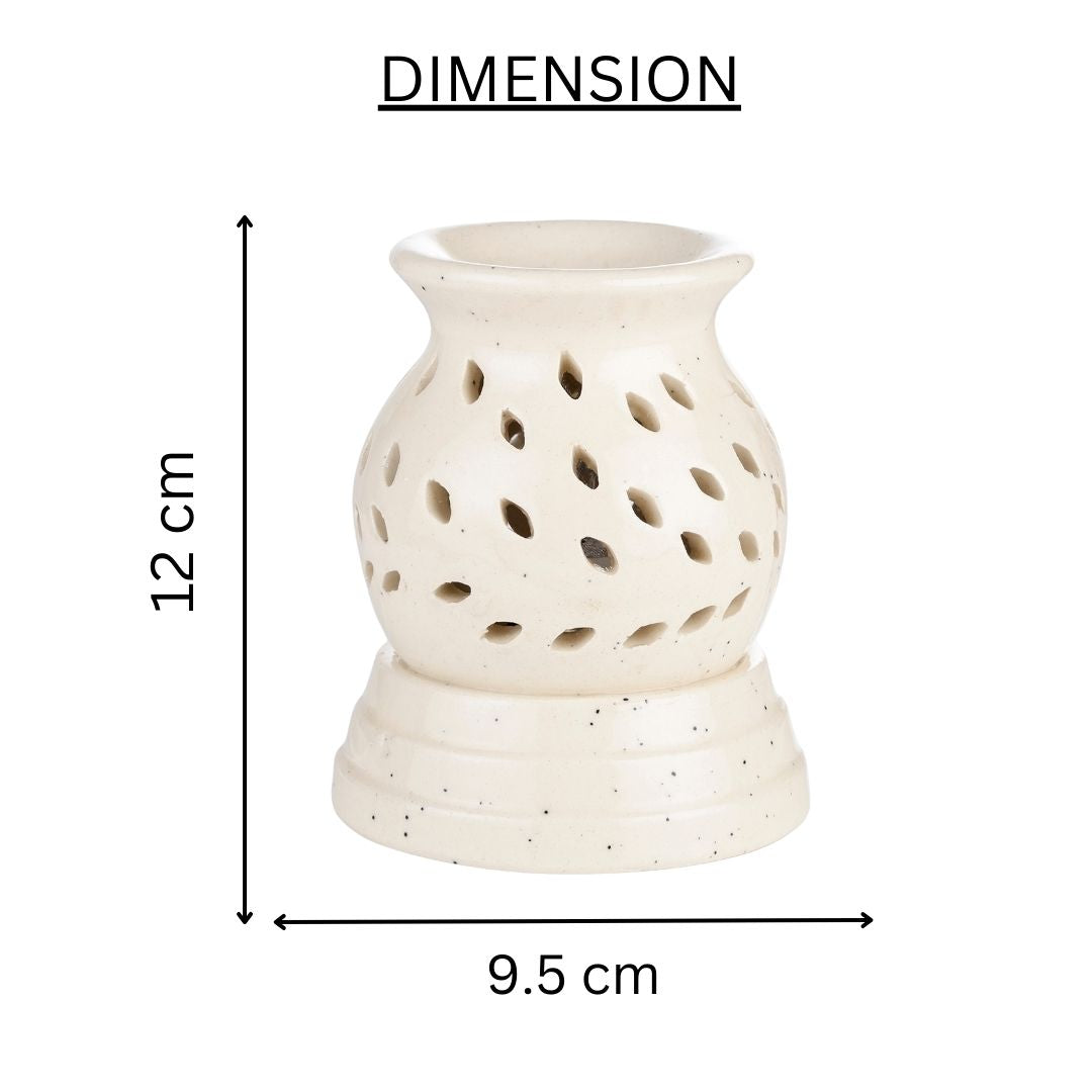 Pot Shaped Electric Diffuser - White