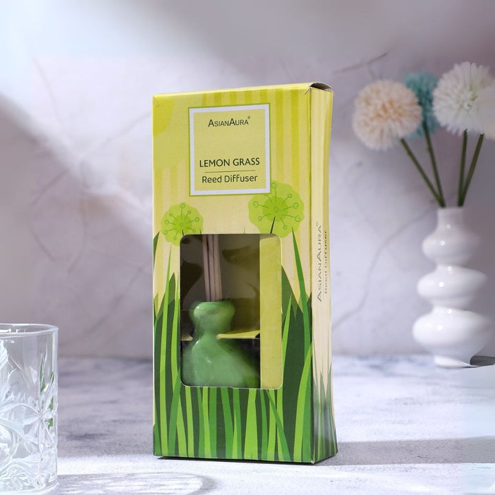 Reed Diffuser Giftset | Lemongrass Fragrance