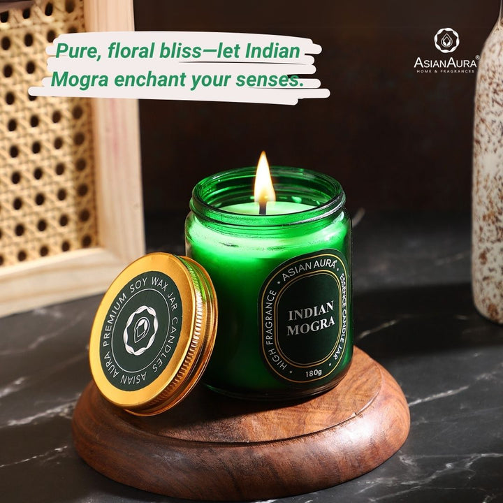 Screw Jar Candle - Indian Mogra