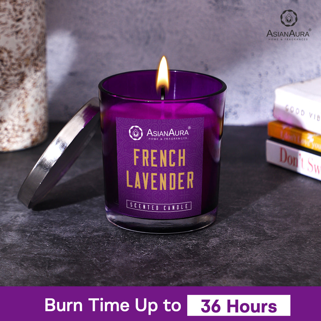 Scented Jar Candle - French Lavender