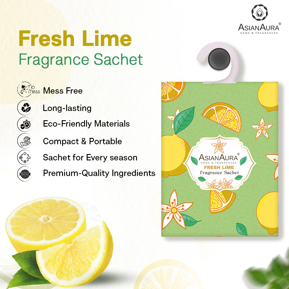 Fresh Lime Fragrance Sachet - 15g