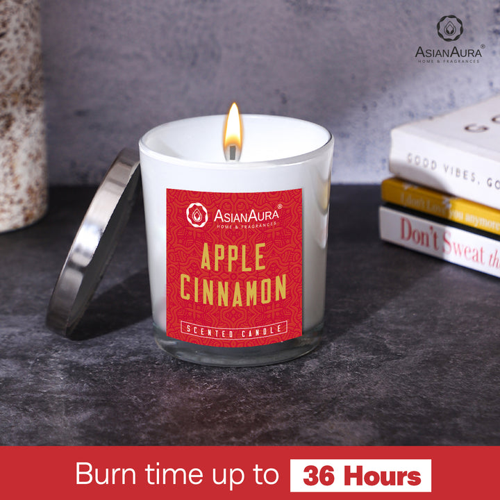 Scented Jar Candle - Apple Cinnamon